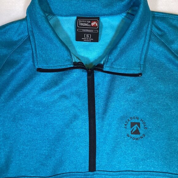 Outfitters Trading Co Performance Pullover Long Sleeve Thumb Holes Size Small - Picture 2 of 4